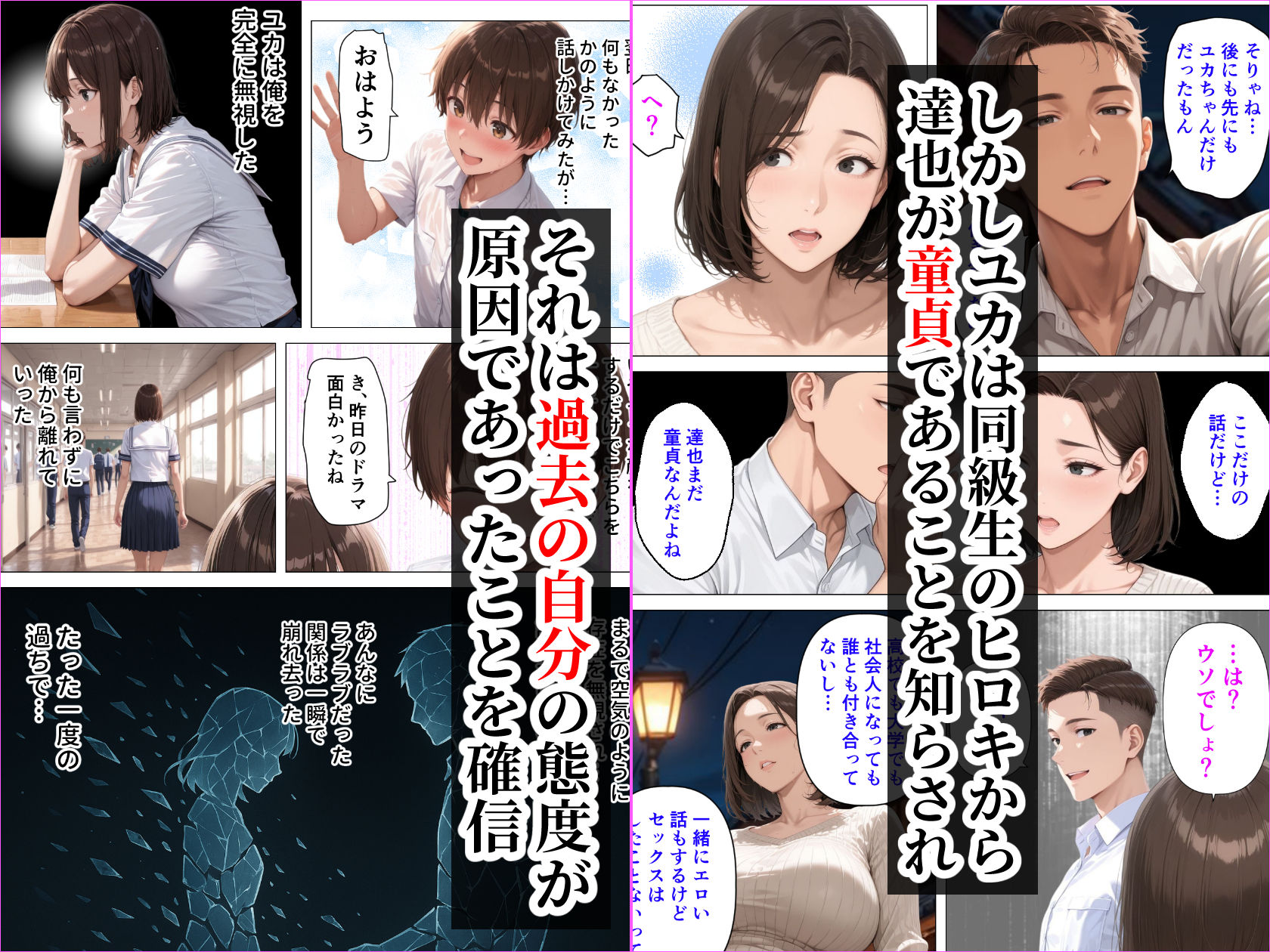 むちむち人妻になった元カノと同窓会で再会した童貞の濃密H 〜今日は私のカラダ好きに使って〜